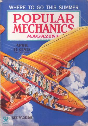 Popular Mechanics Magazine (jusqu'au n° 667 de juillet 1959), puis Popular Mechanics …